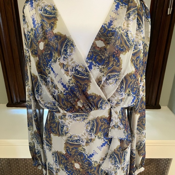 Twelfth Street Cynthia Vincent Abstract Floral Dress - Picture 2 of 8